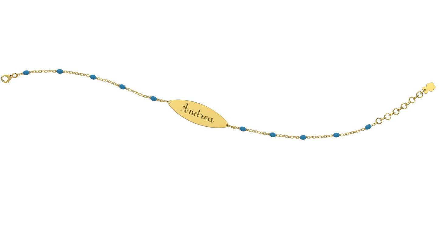 Bracciale oro 9kt NANÁN - Biondo Gioielli
