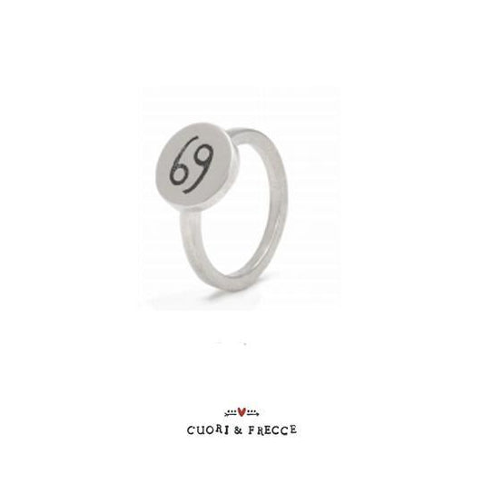 Anello donna personalizzabile in argento CUORI & FRECCE