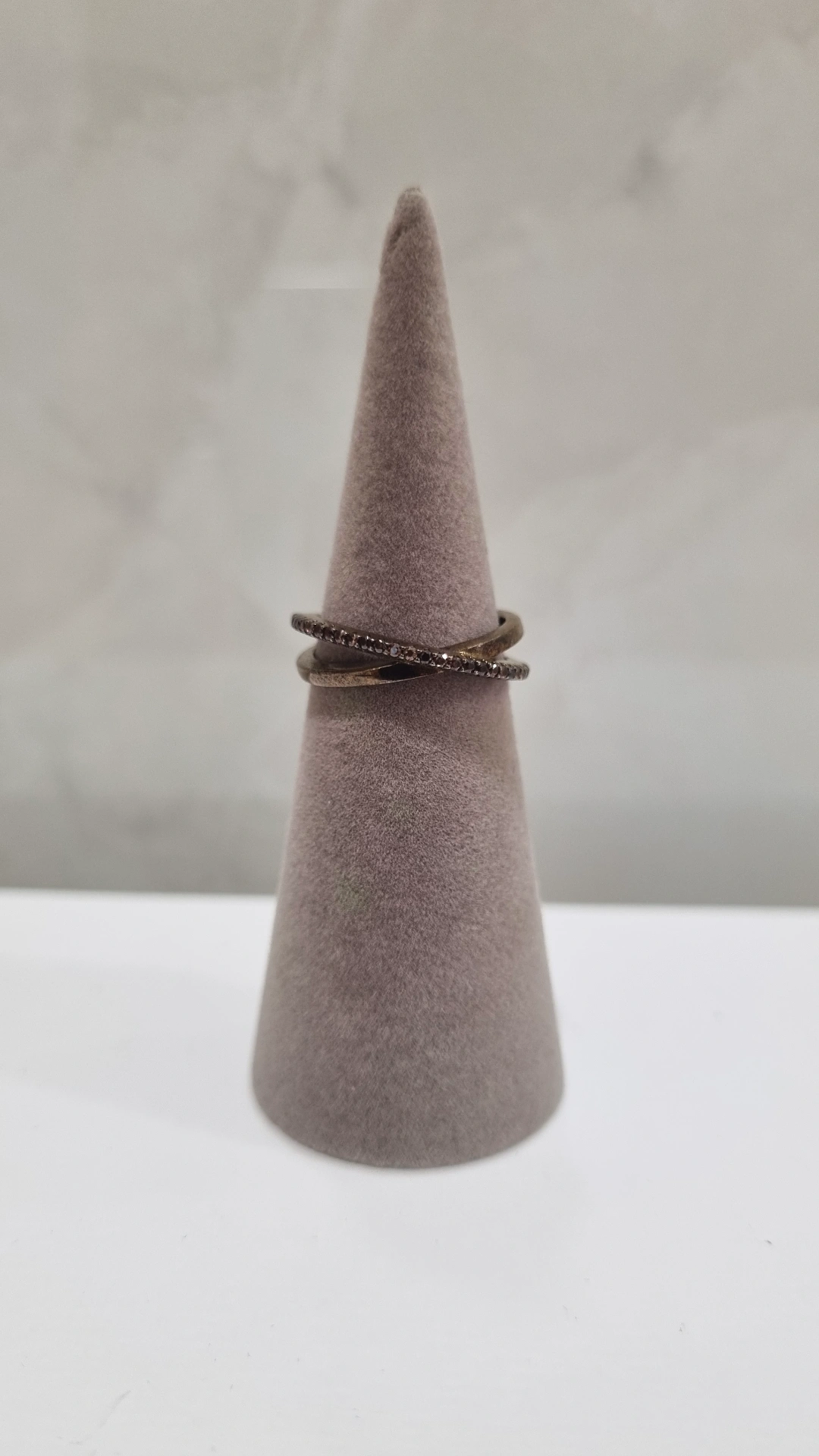 Anello donna incrociato ECLAT