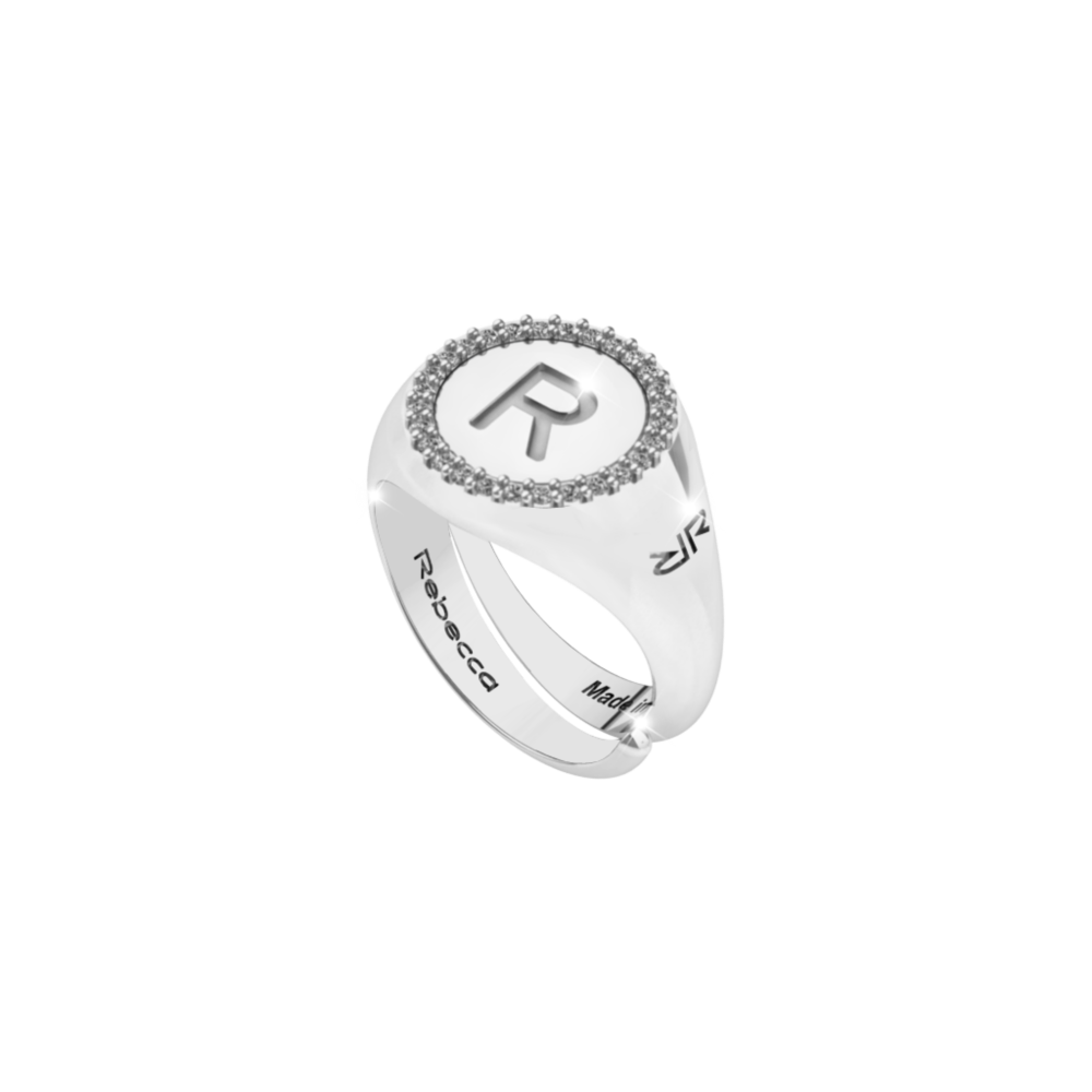 Anello donna REBECCA Lettera iniziale