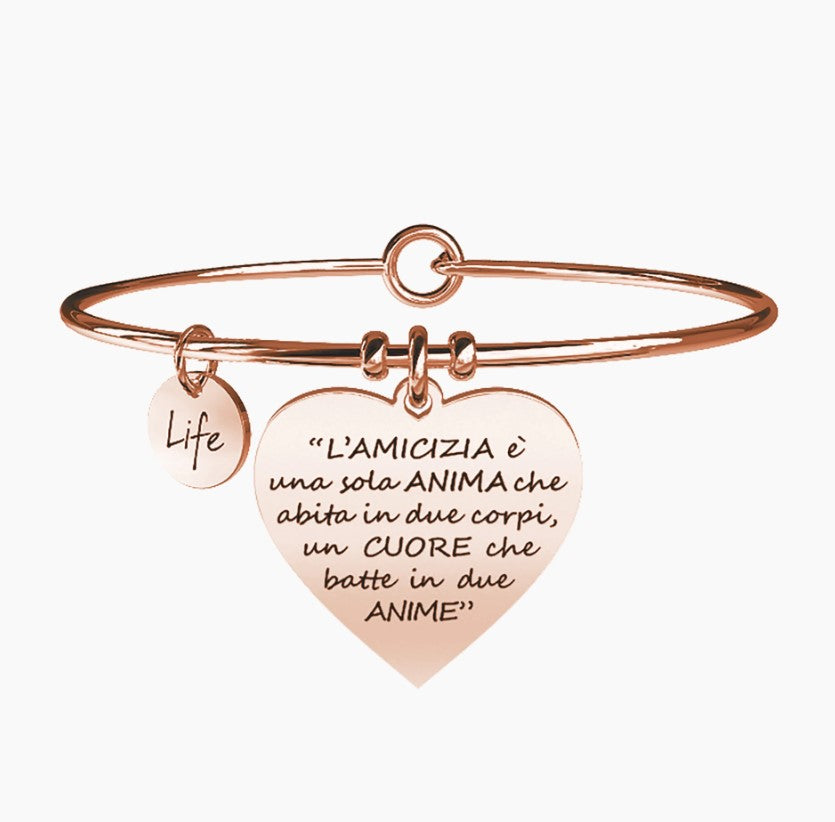 Bracciale donna KIDULT Love - Biondo Gioielli