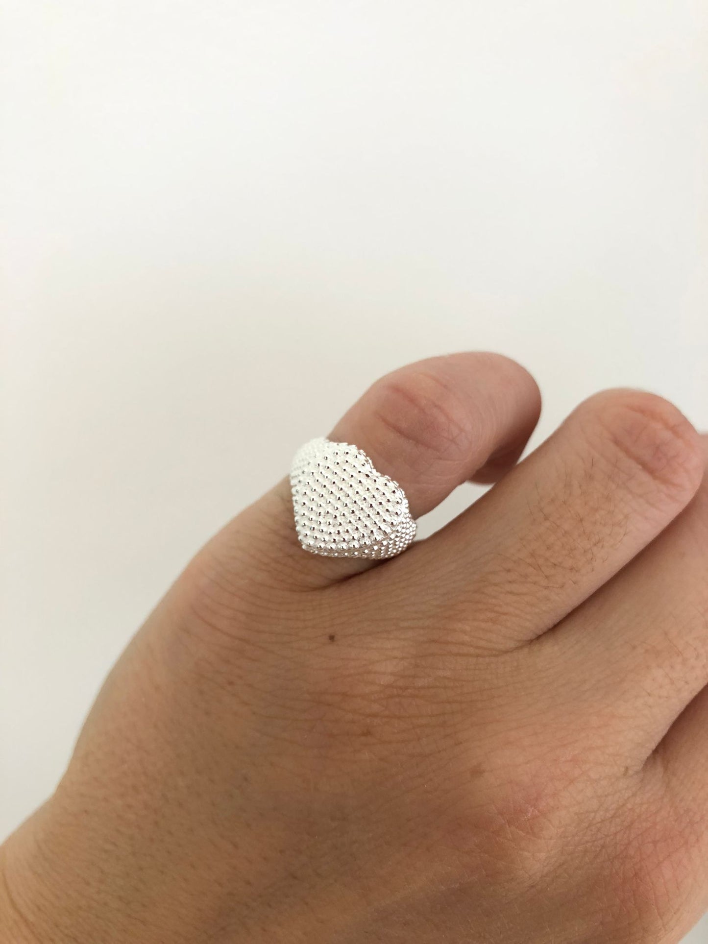 Anello chevalier da mignolo argento