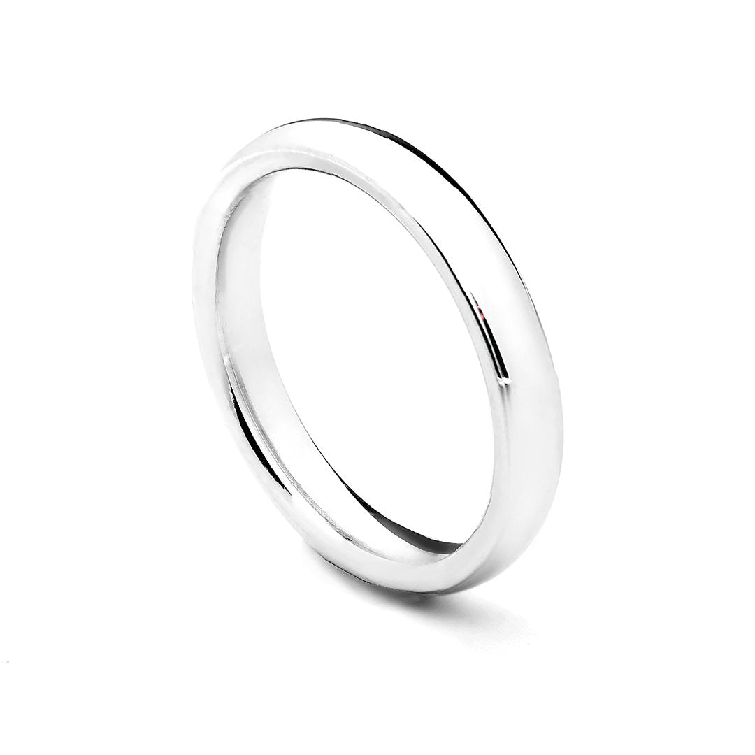 Fede in oro bianco 18KT UNOAERRE