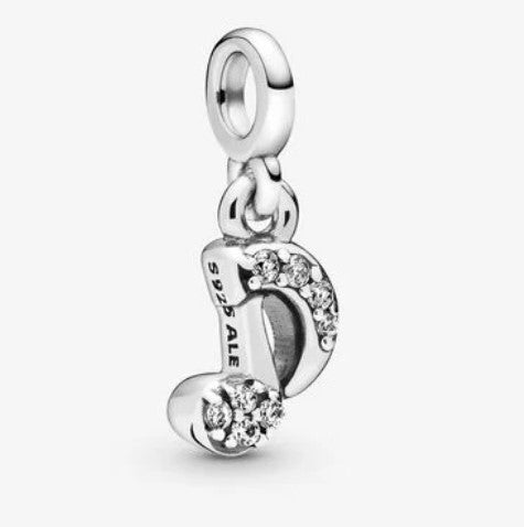 Mini charm PANDORA La mia nota musicale - Biondo Gioielli