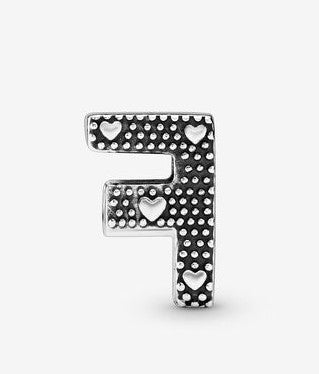 Charm PANDORA Lettere ALfabeto - Biondo Gioielli
