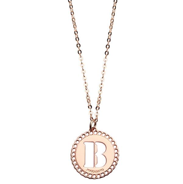Collana donna BOCCADAMO Lettera B - Biondo Gioielli