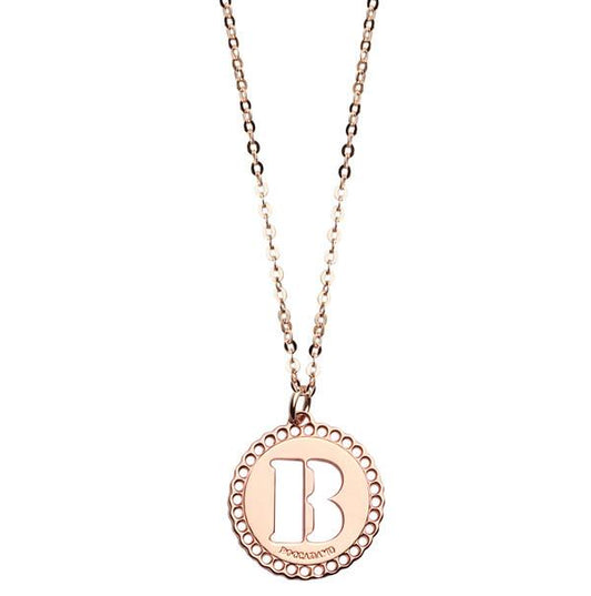 Collana donna BOCCADAMO Lettera B - Biondo Gioielli