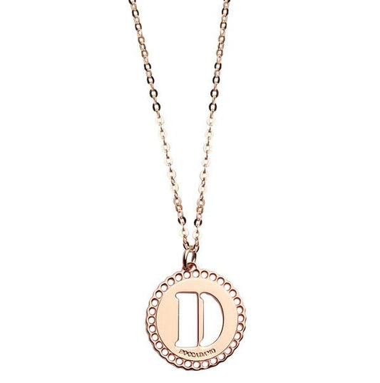Collana donna BOCCADAMO Lettera D - Biondo Gioielli