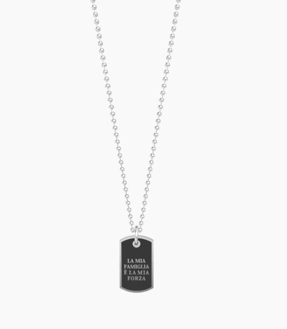 Collana uomo KIDULT Family papà - Biondo Gioielli