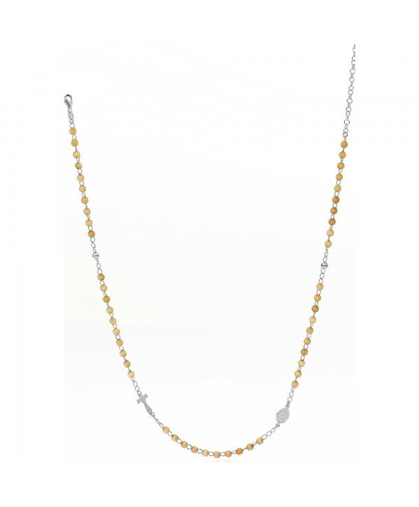 Collana rosario AMEN in legno