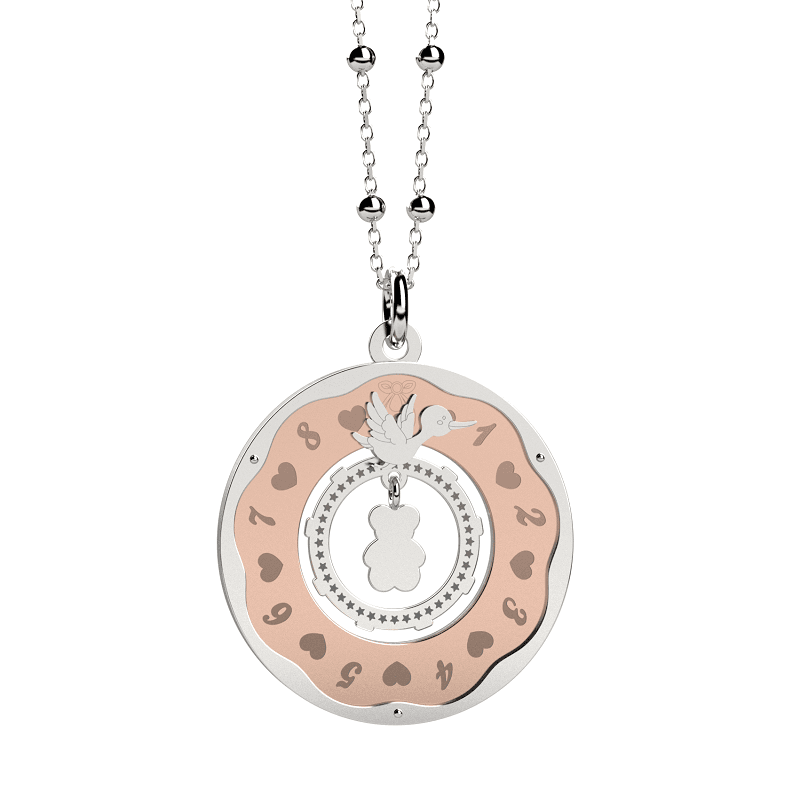 Collana donna NANÁN Orologio della Vita - Biondo Gioielli